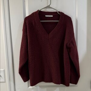 Abercrombie & Fitch Dad V-Neck Sweater